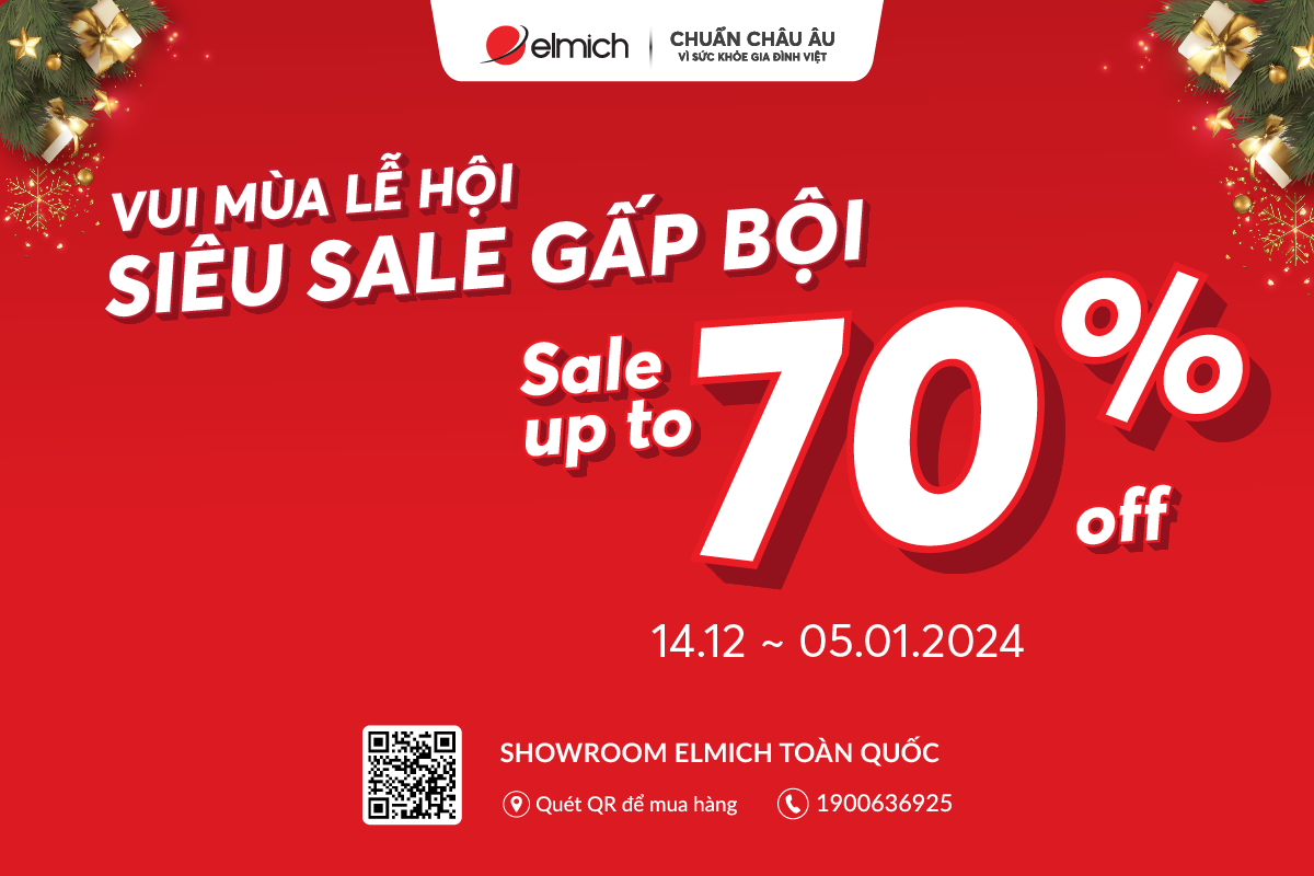 Vui mùa lễ hội, siêu sale gấp bội