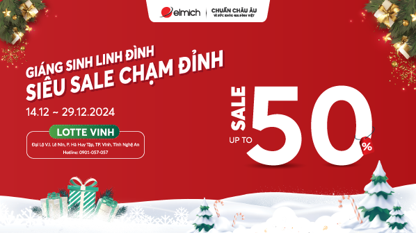 [Siêu thị Lotte Vinh] GIÁNG SINH LINH ĐÌNH – SIÊU SALE CHẠM ĐỈNH