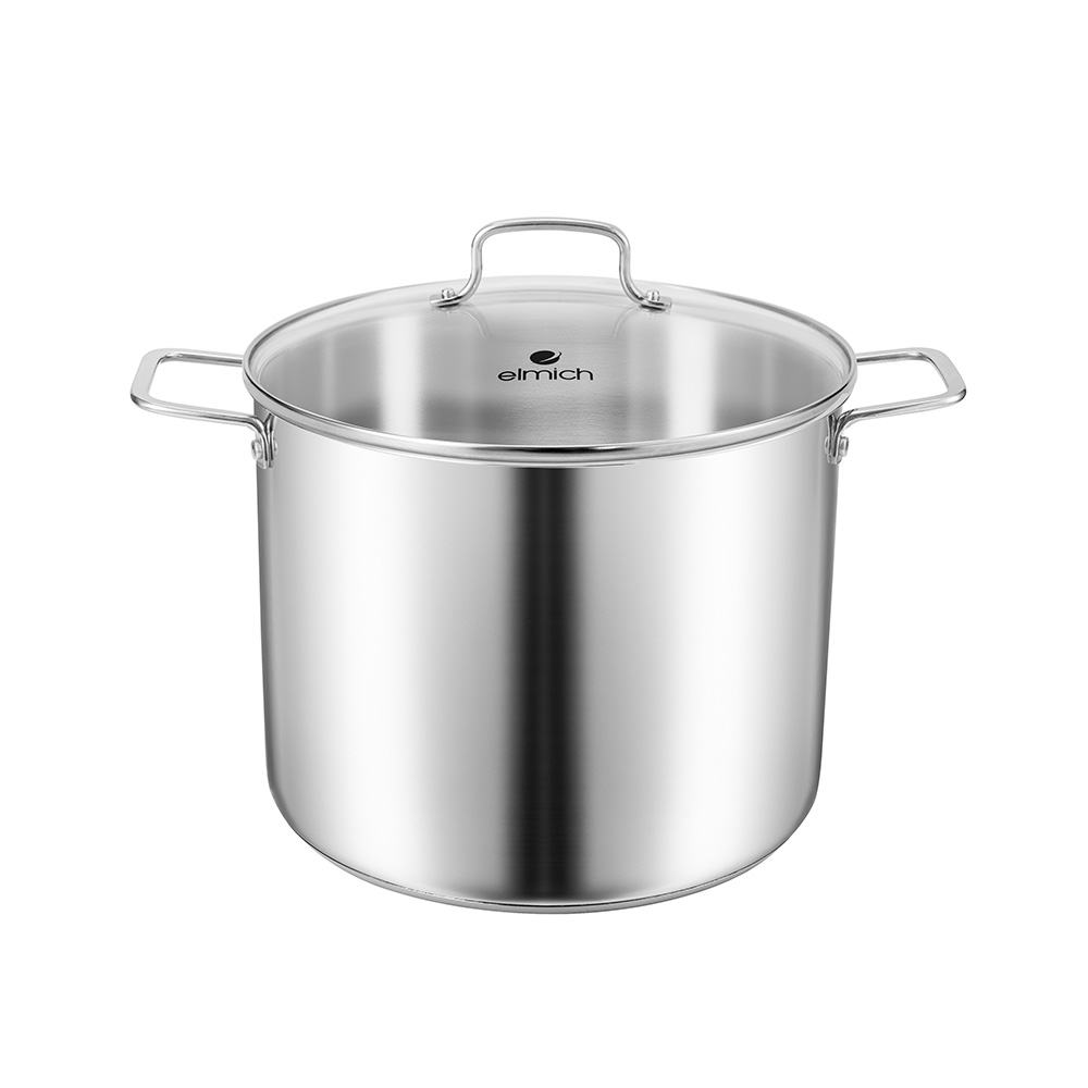 Nồi luộc gà inox 304 elmich EDA2536IN28 size 28cm