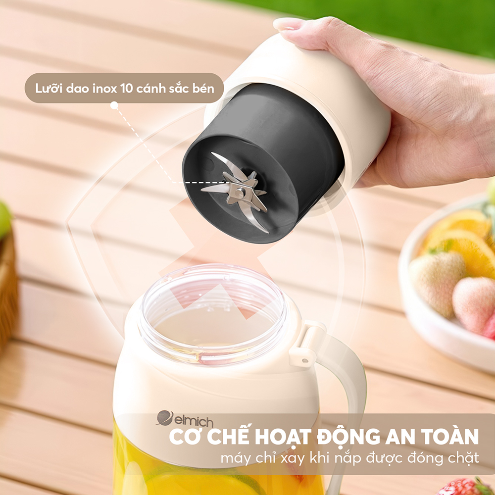 Máy xay sinh tố cầm tay Elmich BLE9213 5 Ble 9213 Profile 10
