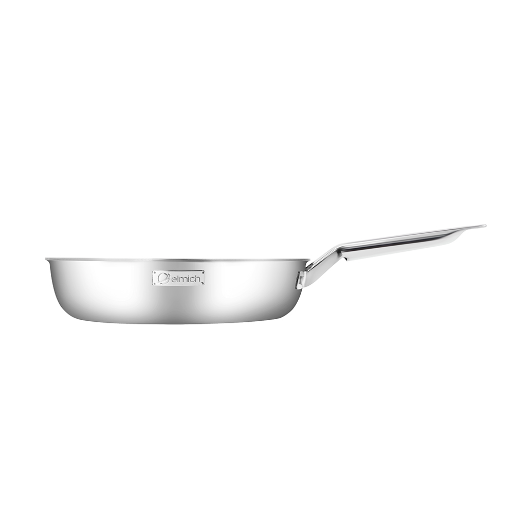 Chảo inox nguyên khối phủ sứ an toàn EL-2865CG26 size 26cm