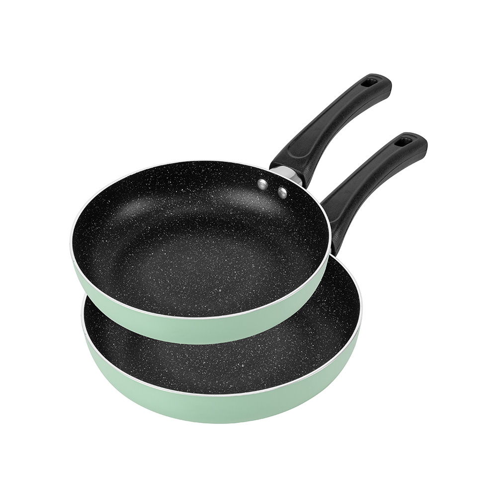 Bộ chảo chống dính Ceramic Elmich EL5972 size 20,24cm