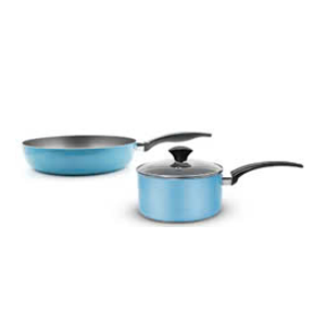 Bộ nồi chảo nhôm chống dính đáy từ Elmich EDA-0865 size 16,20cm