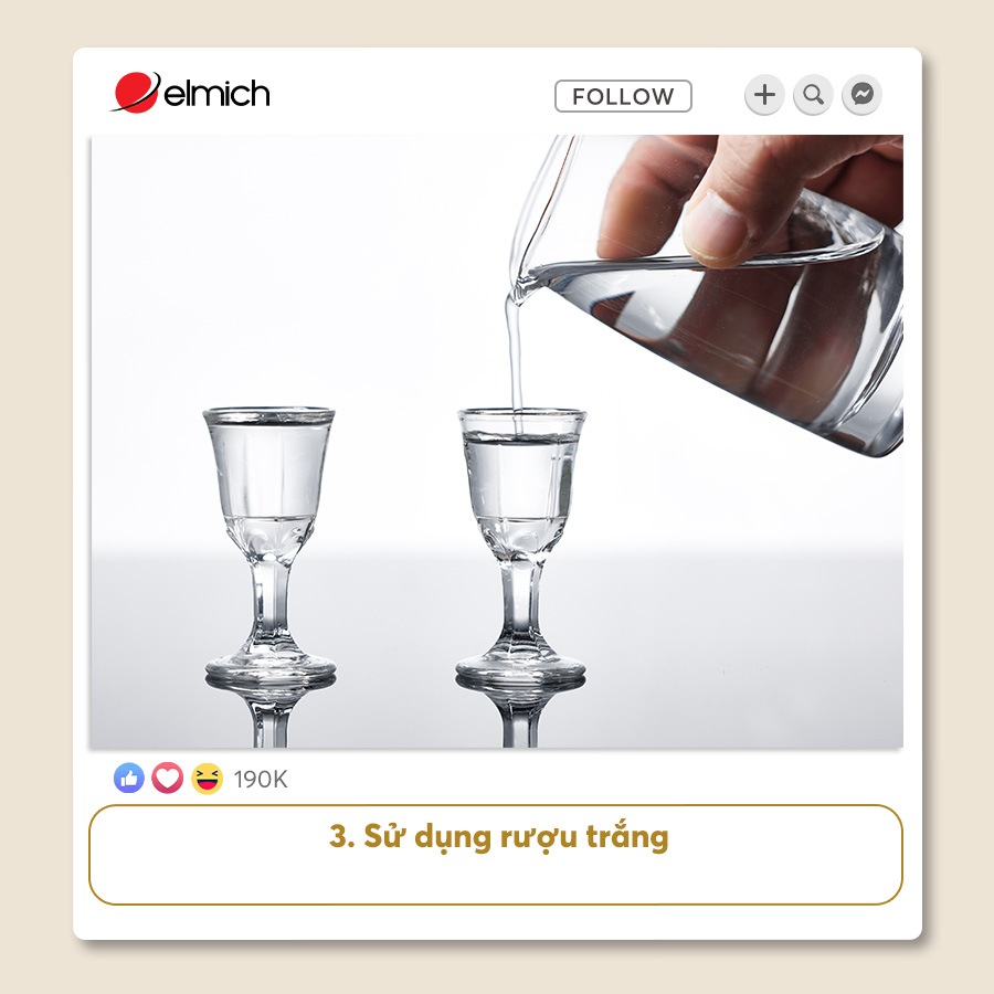 3. Sử Dụng Rượu Trắng