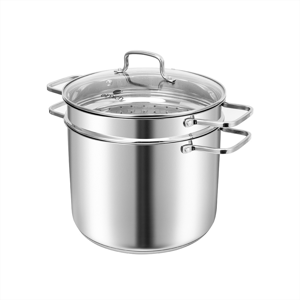Nồi hấp Inox 304 đáy 5 lớp Elmich EL2537IN28 size 28cm