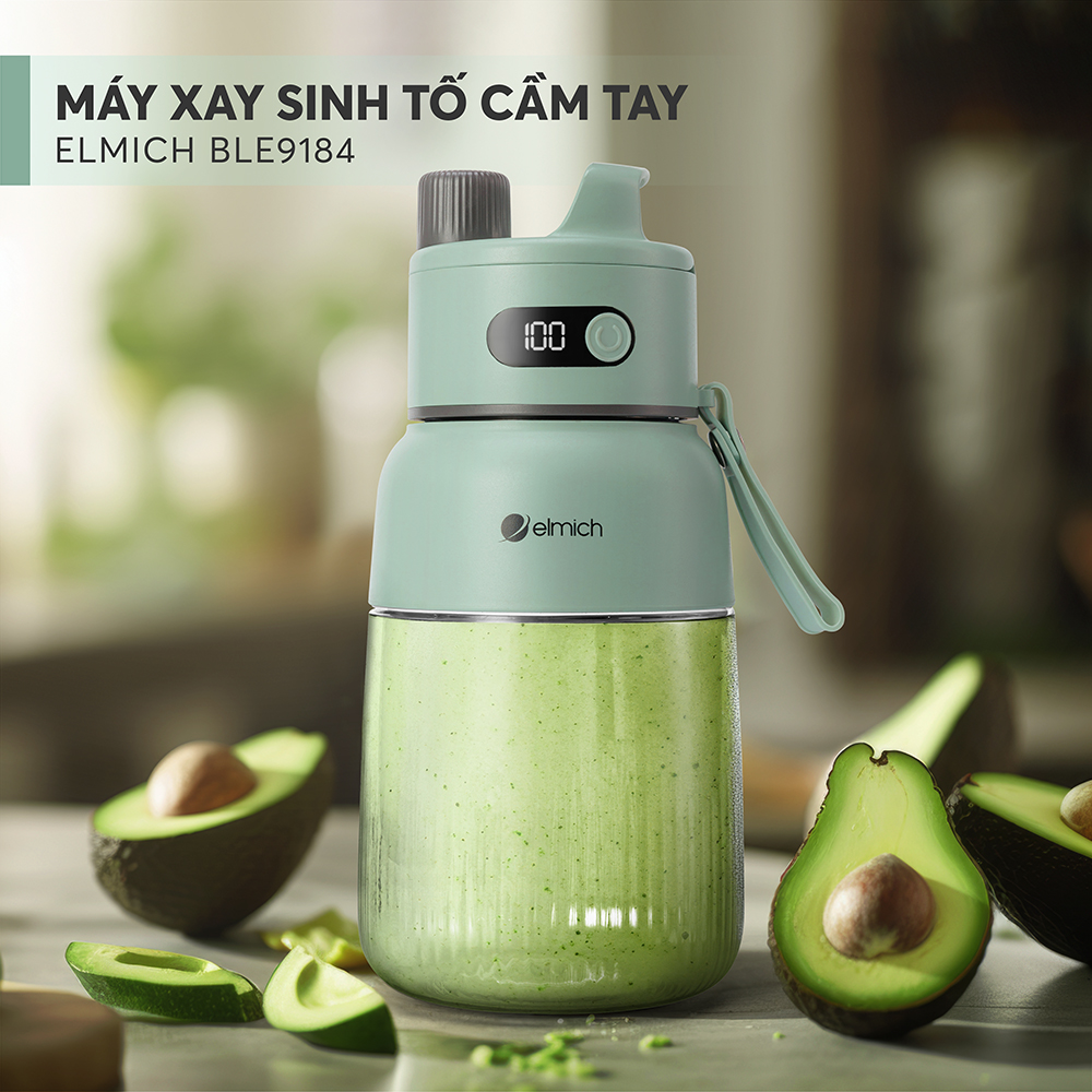 Máy xay sinh tố cầm tay Elmich 1000ml BLE9184 2 Ble 9184 Profile 02