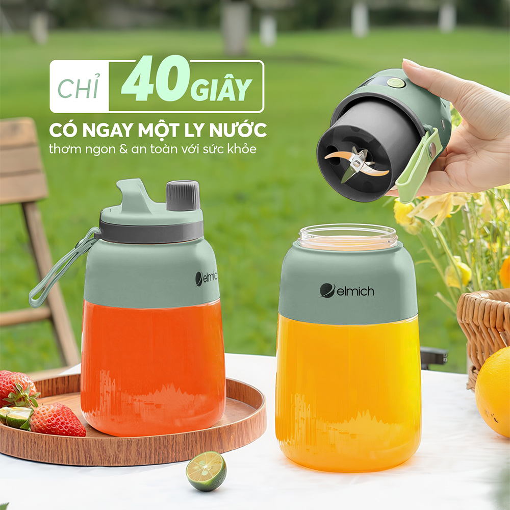 Máy xay sinh tố cầm tay Elmich 1000ml BLE9184 9 Ble 9184 Profile 09