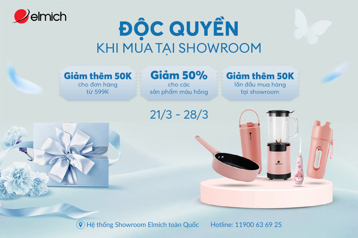 [Showroom Toàn quốc] ƯU ĐÃI ĐỘC QUYỀN, THẢ GA MUA SẮM