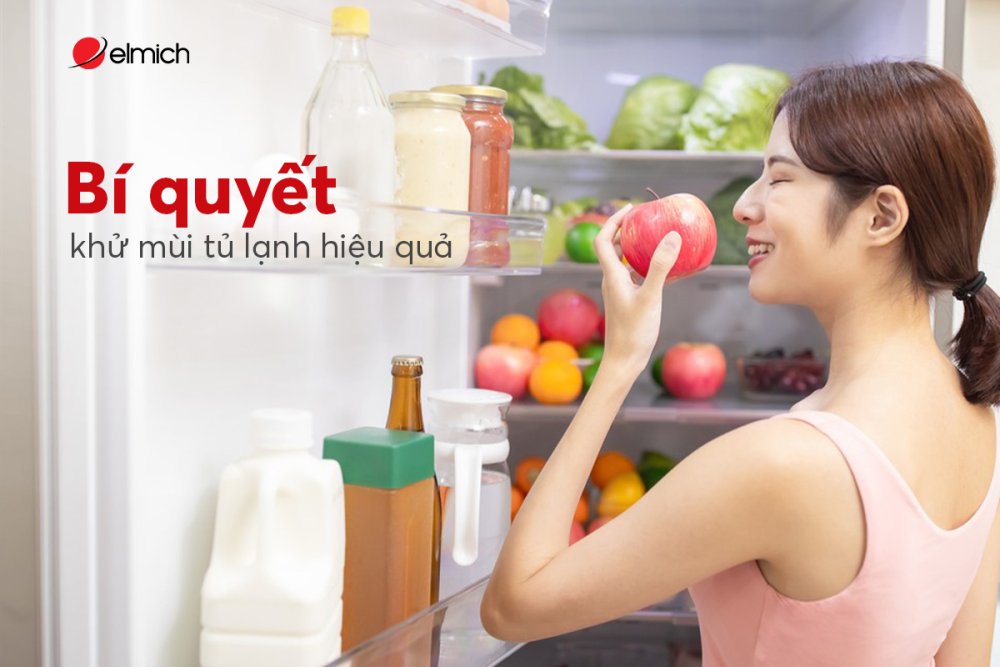 Bí quyết khử mùi tủ lạnh hiệu quả, đơn giản ngay tại nhà