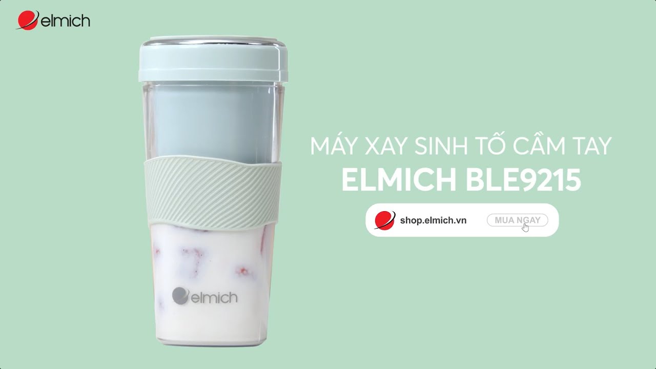Hướng dẫn sử dụng Máy xay sinh tố cầm tay Elmich BLE-9215