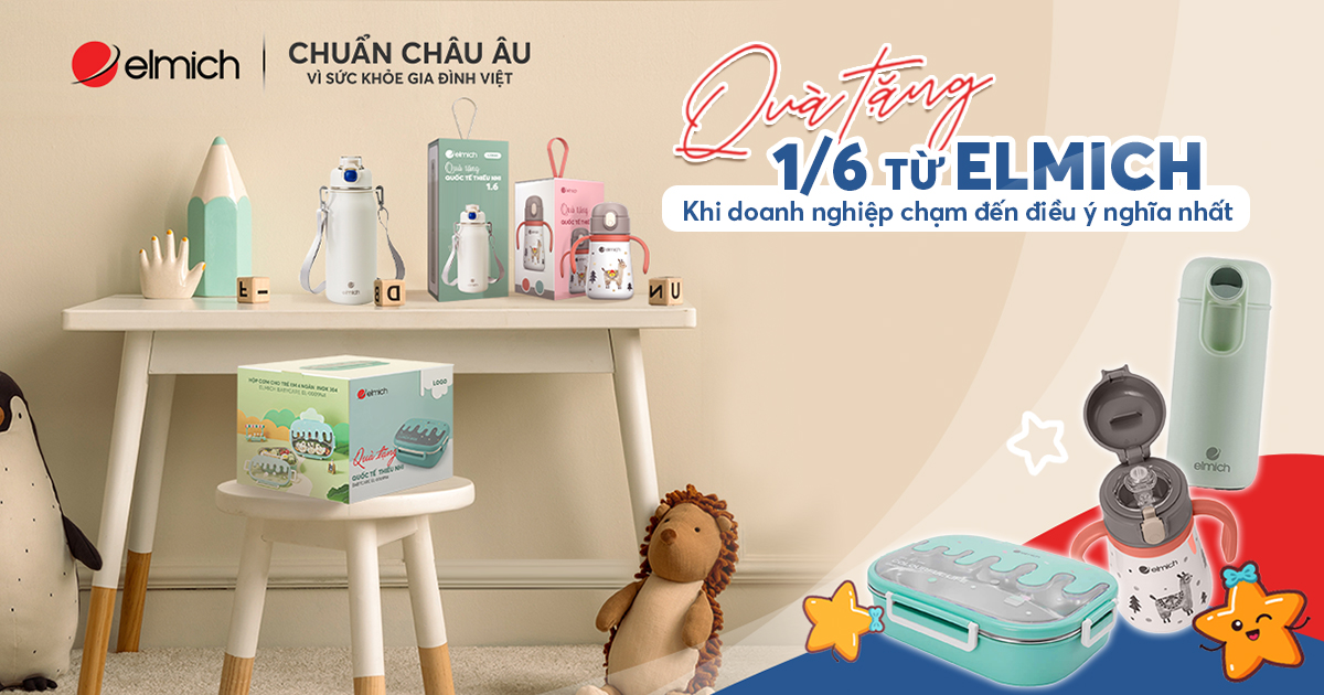 Quà tặng 1/6 từ Elmich – Khi doanh nghiệp chạm đến điều ý nghĩa nhất