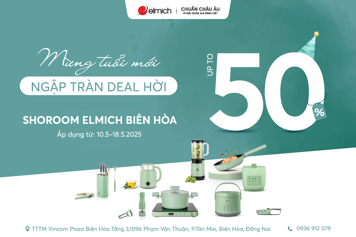 [Showroom Biên Hòa] Mừng tuổi mới – Ngập tràn deal hời