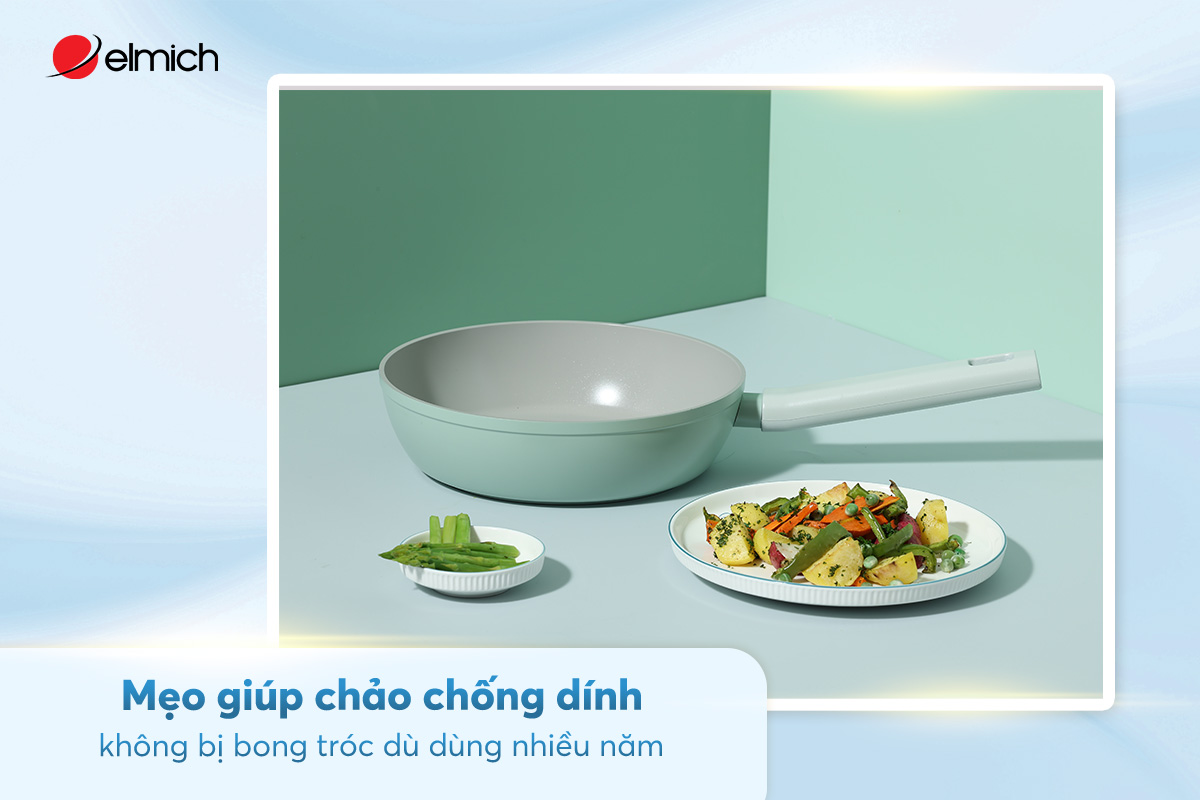 Mẹo giúp chảo chống dính không bị bong tróc dù dùng nhiều năm
