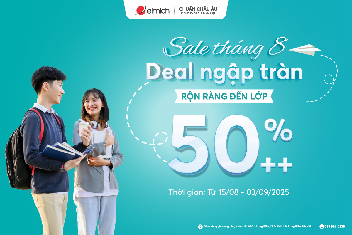 [Aeon Long Biên] SALE THÁNG 8 – DEAL NGẬP TRÀN