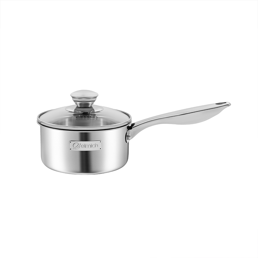 Quánh inox liền khối Elmich Trimax Napoli EL2538IN14 size 14cm