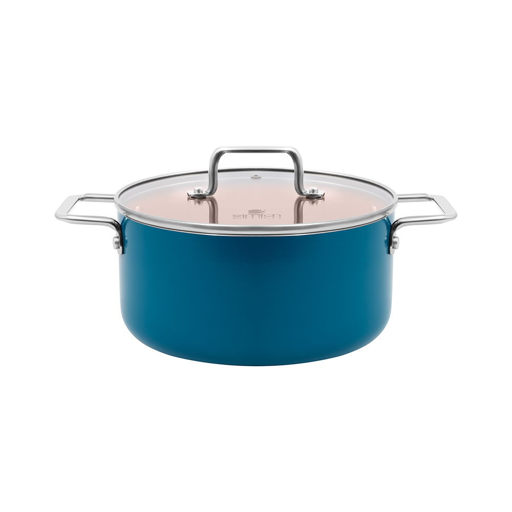 Bộ nồi chống dính Ceramic Elmich EL5245CB01 size 16, 20, 24cm