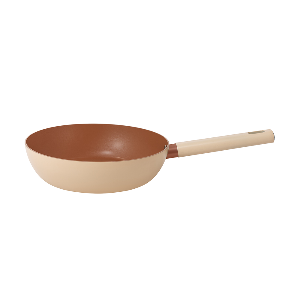 Chảo chống dính Ceramic Elmich Mocha EL5982MC24 Size 24cm