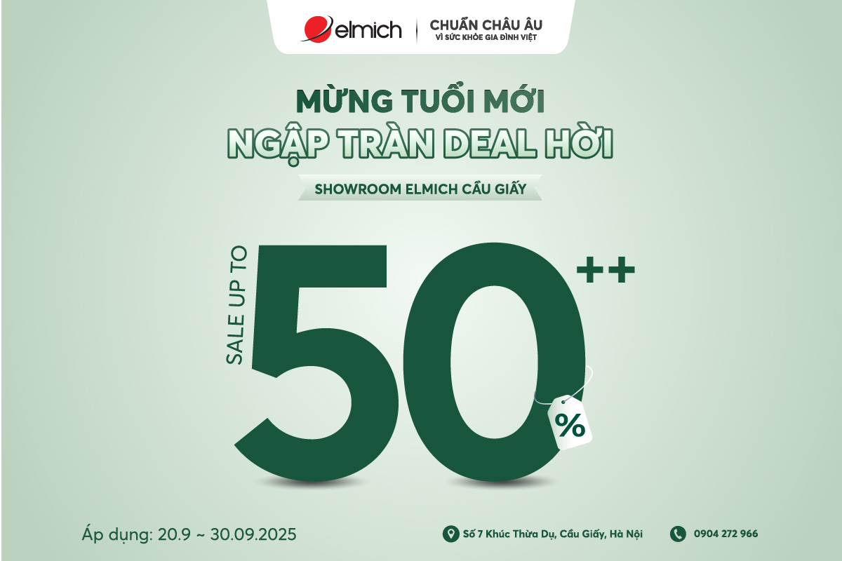 [ELMICH CẦU GIẤY] Mừng tuổi mới – Ngập tràn Deal hời