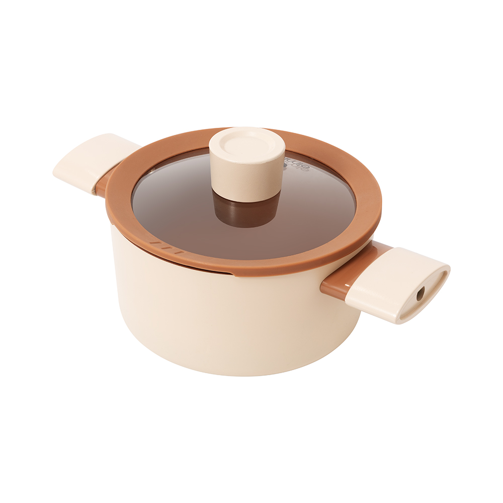 Nồi chống dính Ceramic Elmich Mocha EL5539MC20 Size 20cm