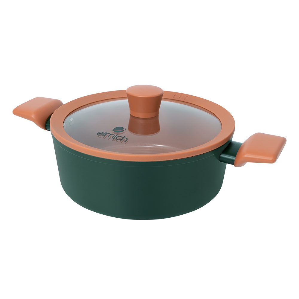 Nồi chống dính ceramic Elmich Harmony EL5540PT24 Size 24cm