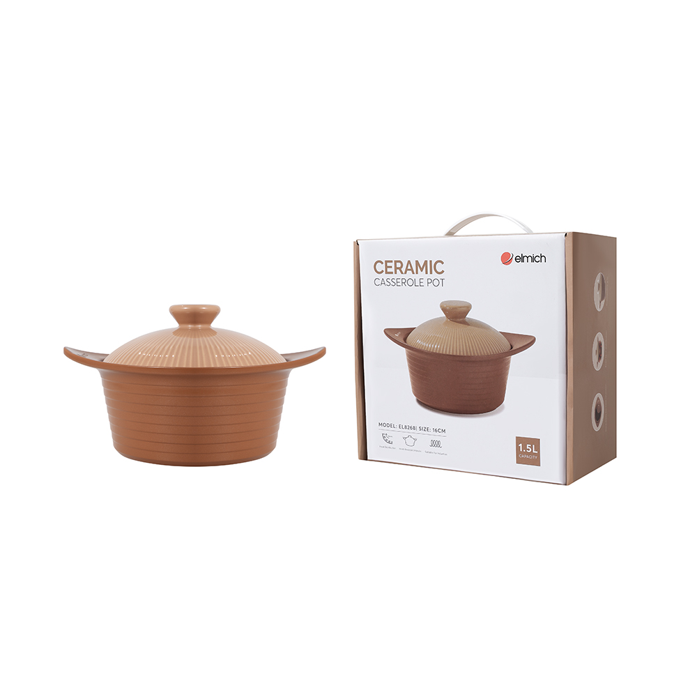 Nồi sứ dưỡng sinh Elmich EL8268 dung tích 1.5L