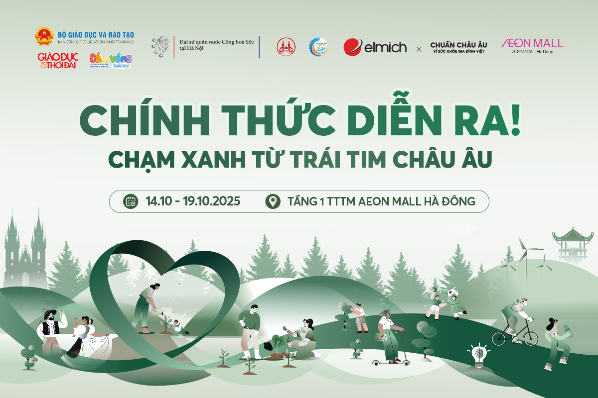 “Chạm xanh từ trái tim Châu Âu” đã chính thức diễn ra!