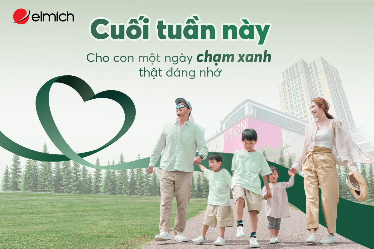 Cuối tuần này, cho con một ngày “chạm xanh” thật đáng nhớ!
