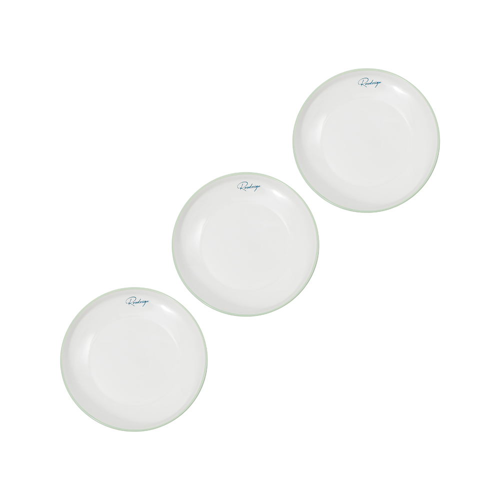 Bộ 3 đĩa tròn sâu lòng Elmich RoseDesign EL0241PG