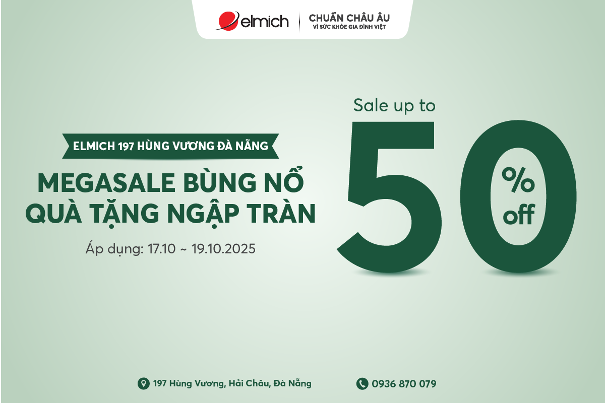 [ELMICH HÙNG VƯƠNG] MEGASALE BÙNG NỔ – QUÀ TẶNG NGẬP TRÀN