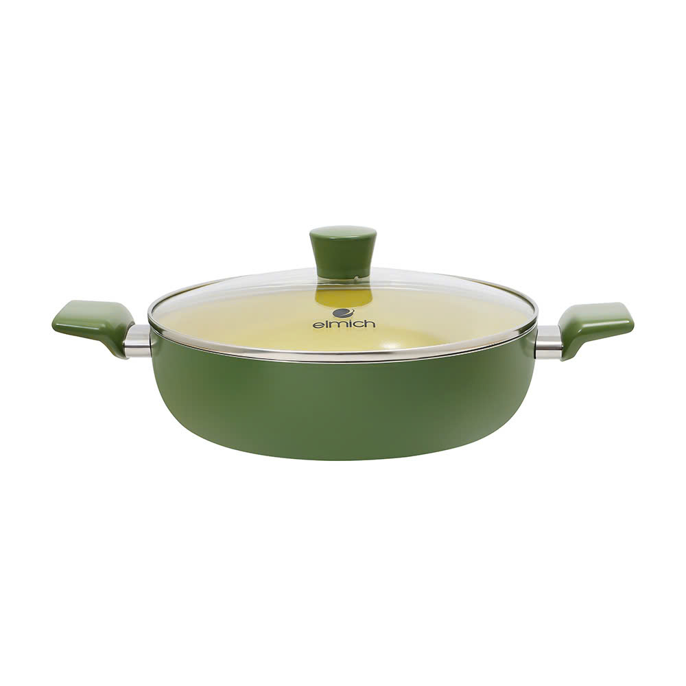 Nồi lẩu chống dính Ceramic Elmich EDA2520 Size 28cm