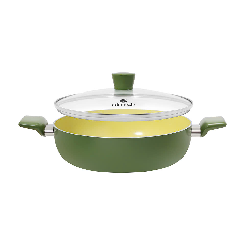 Nồi lẩu chống dính Ceramic Elmich EDA2520 Size 28cm