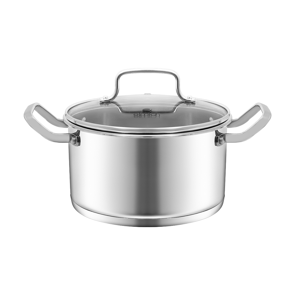 Bộ nồi inox 304 Impact bonding Elmich EL2489IN01 Size 16, 20, 24cm