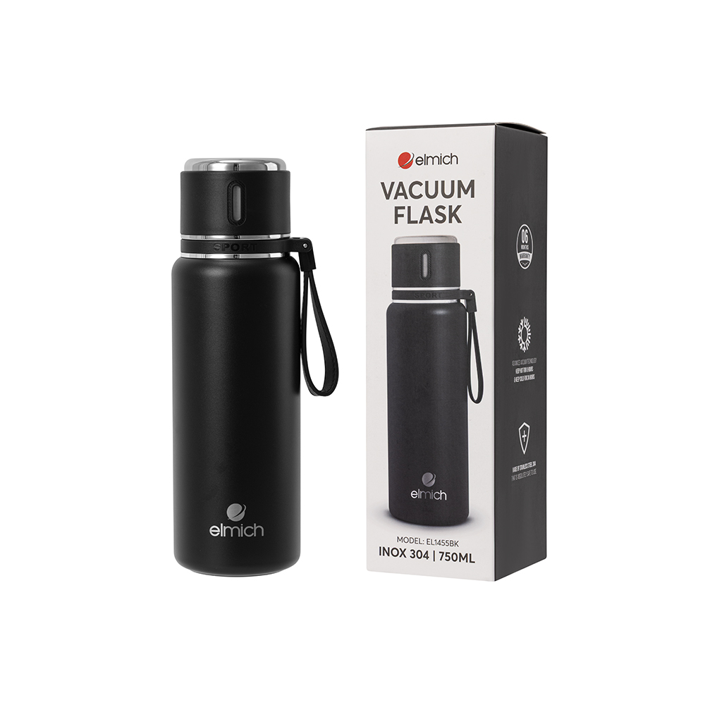 Bình giữ nhiệt inox 304 Elmich EL1455BK dung tích 750ml