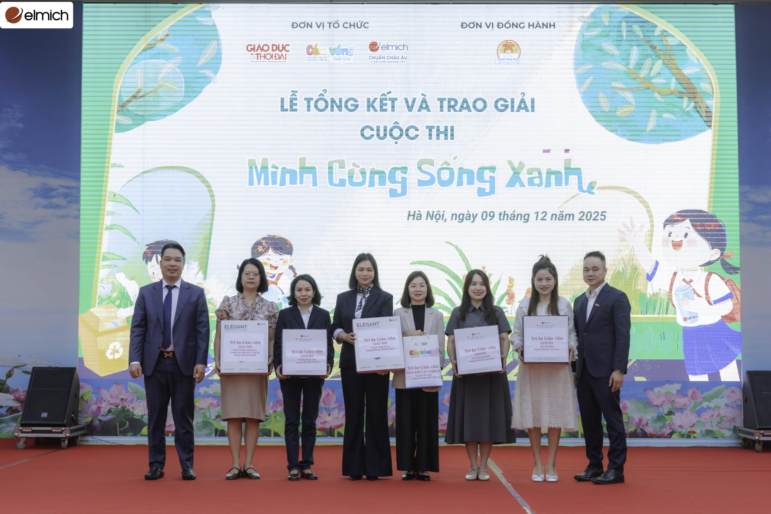 Tổng kết cuộc thi “Mình Cùng Sống Xanh” – Elmich đồng hành gieo thói quen xanh từ lớp học đến mỗi gia đình