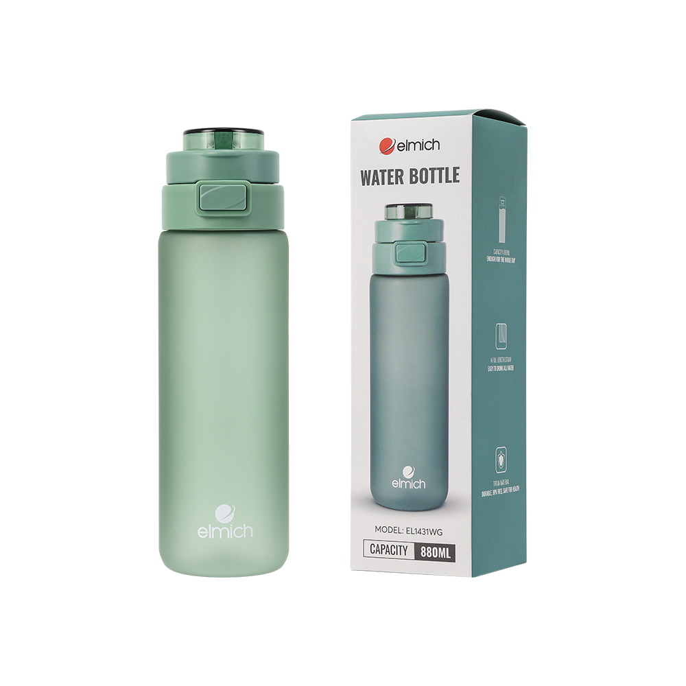 Bình nước Tritan Elmich EL1431WG dung tích 880ml