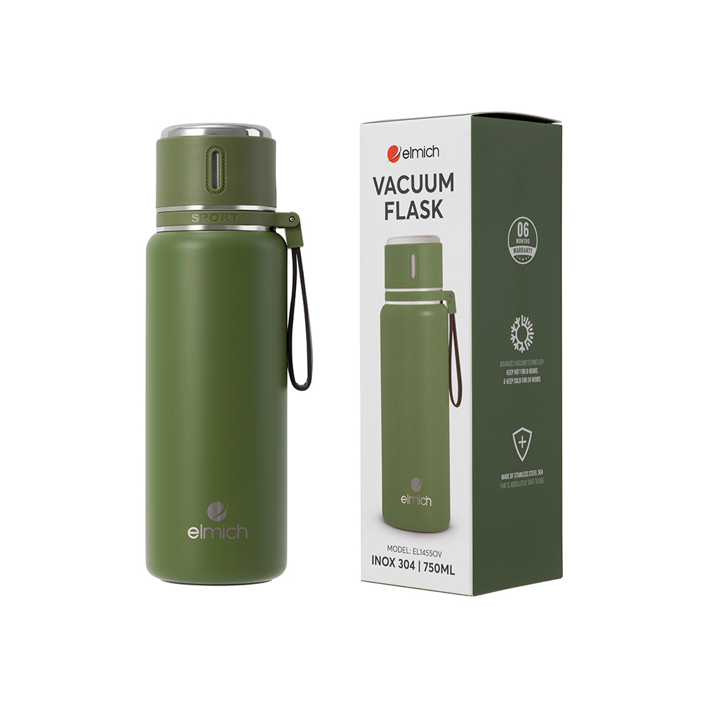 Bình giữ nhiệt inox 304 Elmich EL1455OV dung tích 750ml