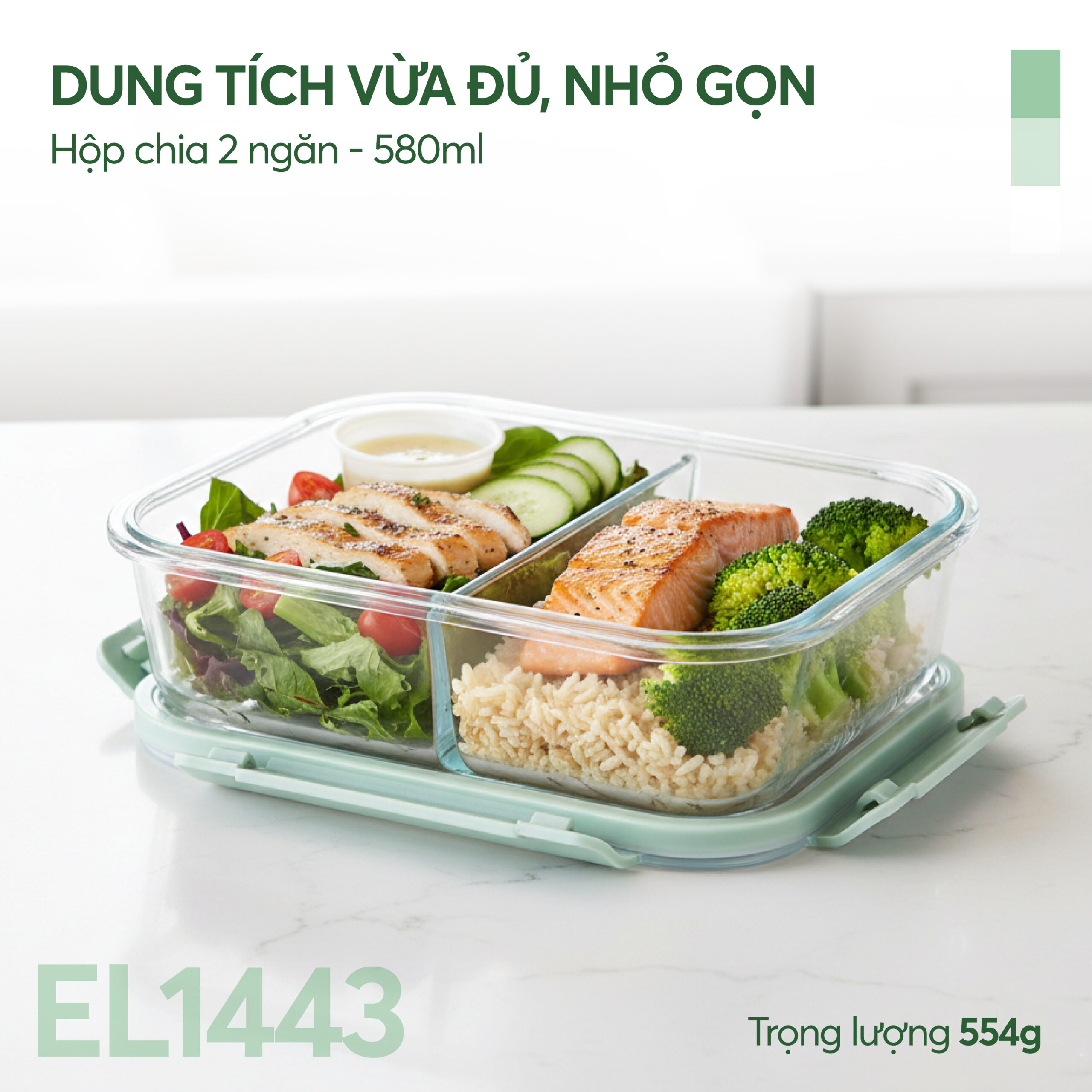 Hộp Cơm El1443 02