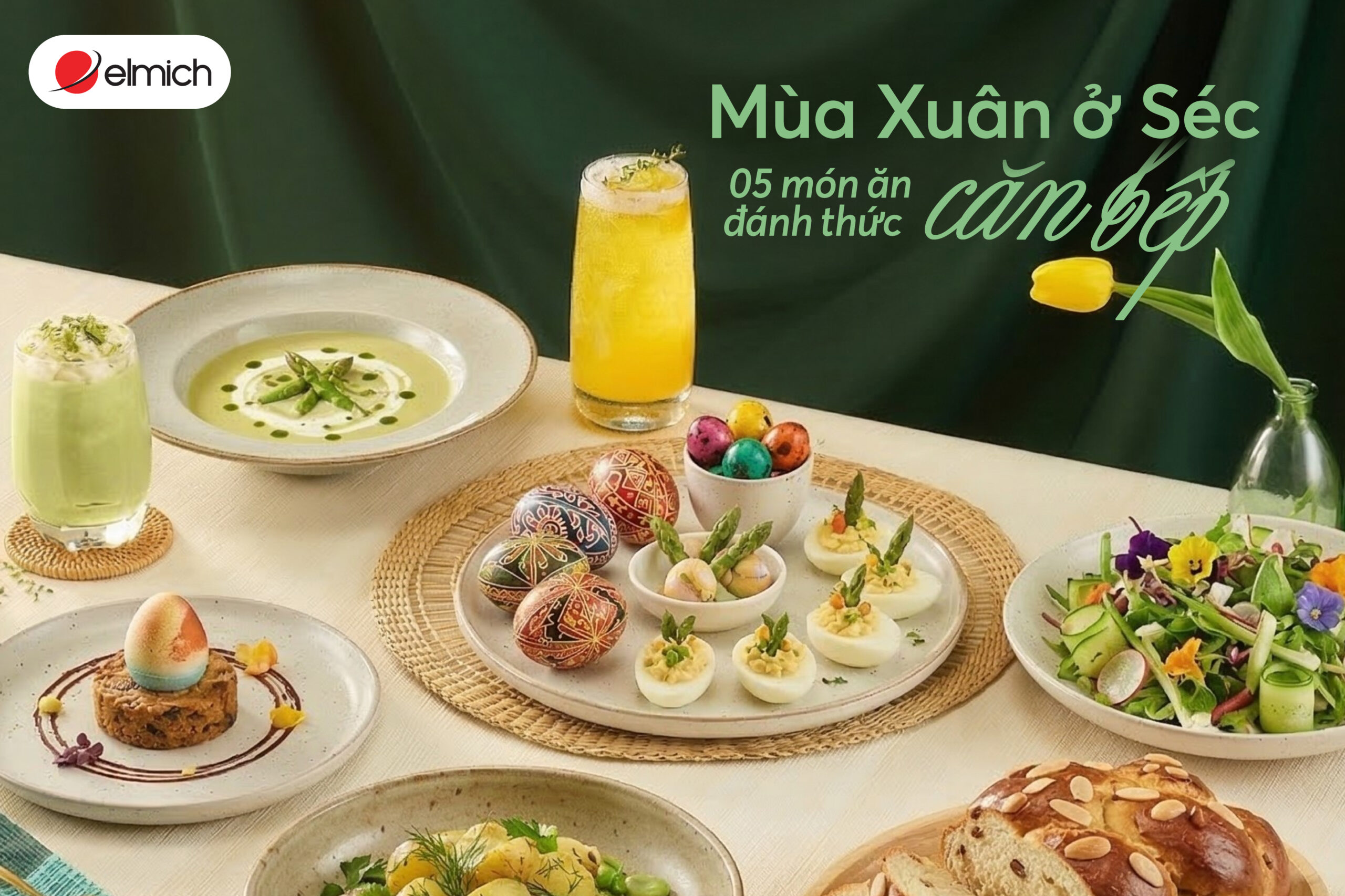 Mùa xuân ở Séc: 5 món ăn “đánh thức” cả căn bếp