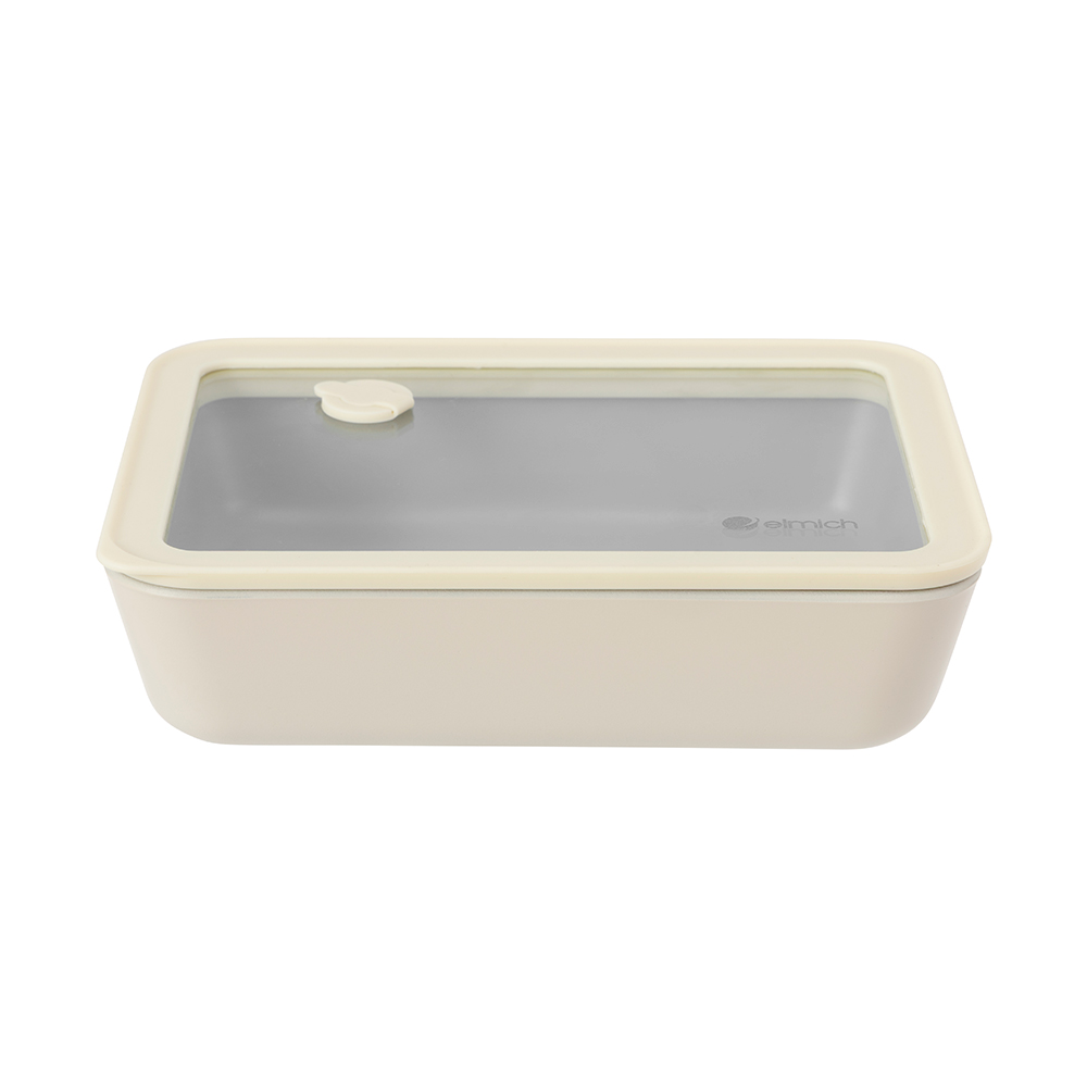Hộp thủy tinh phủ sứ bảo quản thực phẩm Elmich dung tích 2650ml EL4017