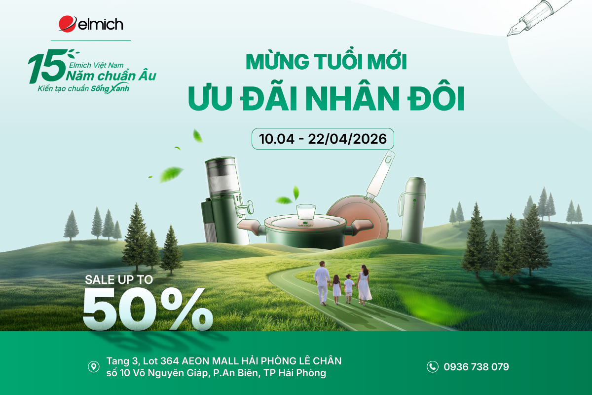 [ELMICH x AEON MALL HUẾ] ĐẠI TIỆC SALE LỚN – KỶ NIỆM 15 NĂM!