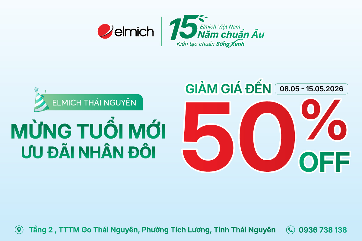 [ELMICH x GO! THÁI NGUYÊN] MỪNG SINH NHẬT TUỔI MỚI – NHÂN ĐÔI ƯU ĐÃI!