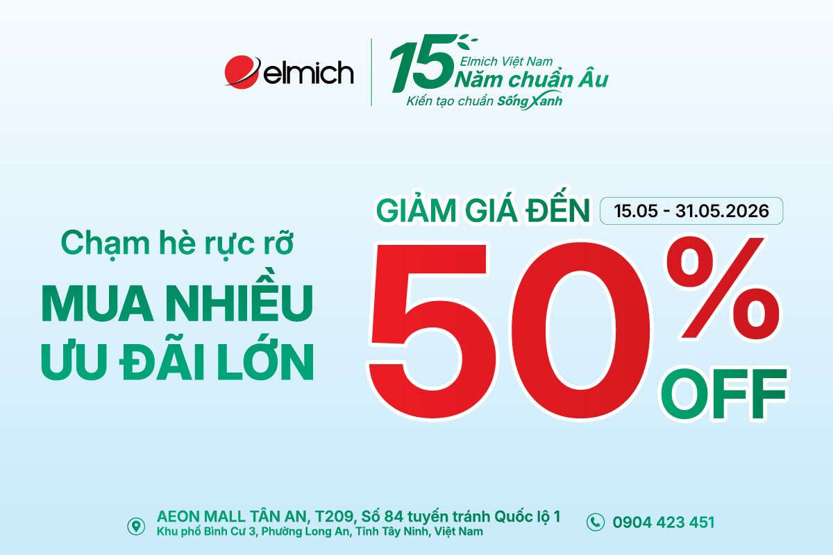 [ELMICH x AEON MALL TÂN AN] CHẠM HÈ RỰC RỠ! MUA CÀNG NHIỀU – ƯU ĐÃI CÀNG LỚN!