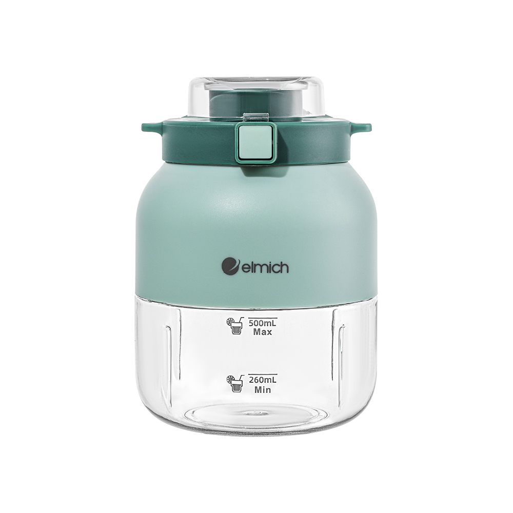 Máy xay sinh tố cầm tay chạy pin Elmich Daily BLE1564PG dung tích 800ml