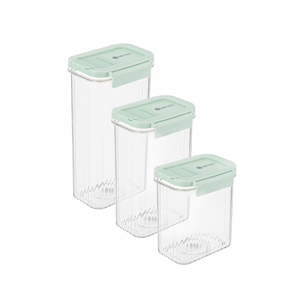Bộ 3 hộp bảo quản thực phẩm Elmich EL3123 dung tích 1010 ml-1450 ml- 2000 ml